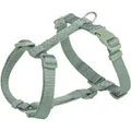 H-postroj PREMIUM, šalviová L-XL: hruď: 75-120cm/25mm